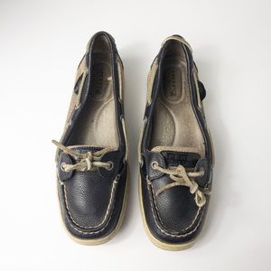 SPERRY Slip-on boat shoes, Size 7.5M